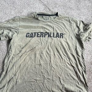 Caterpillar Khaki Logo Tee